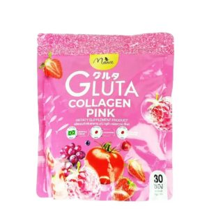 Manee Gluta Collagen Pink Dietary Supplement – 30 Pcs