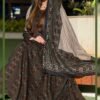 جلابية قطنية جميلة مع شيلة متناسقة