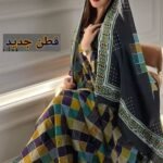 ثوب مصنوع من القطن بتصميم جميل مطبوع عليه شيلة متناسق، متوفر بنمط الظفاري والجلابية